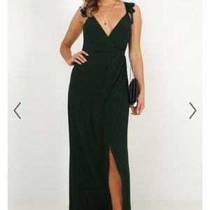 Maxi Emerald Showpo Dress